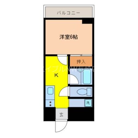 諫早駅 徒歩3分 2階の物件間取画像